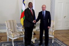 Putin-and-CAR President Battle For Bangui: France, UK and US accuse Russia of human rights violations