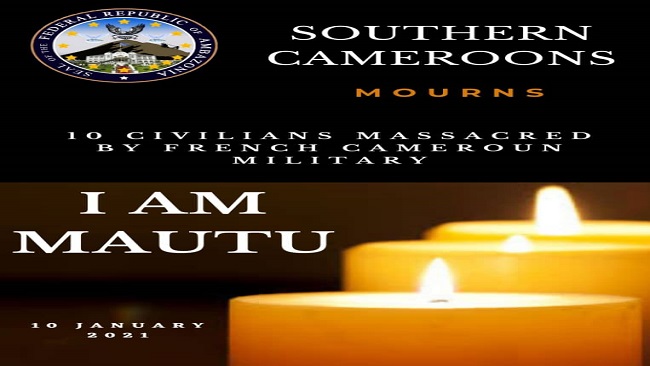 Mautu Massacre: Rights group says Cameroon army killed 8 civilians