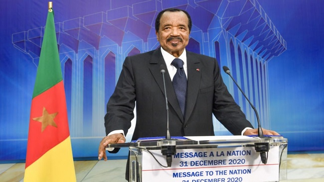 Ailing Biya projects economy to grow 4.4 percent in 2022