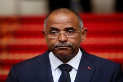 Patrick Achi, the secretary general of the presidency, speaks during the announcement of the new government at the presidential palace in Abidjan France-Afrique: Ivory Coast PM Patrick Achi returns home after medical treatment in Paris