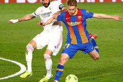 Benzema Real Madrid go top of La Liga after beating Barcelona 2-1 in ‘Clasico’