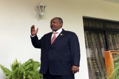 Djibouti’s President Guelleh arrives for a Reuters interview at his home in Ethiopia’s capital Addis Ababa Djibouti: 73-year-old President Guelleh seeking a fifth term