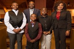 Ngonu-family Cameroonian family of five receives sacraments of Baptism, first Communion, confirmation and convalidation of a marriage together