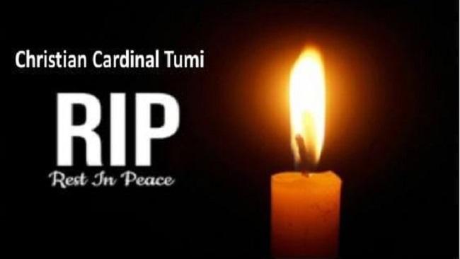 Cardinal Tumi: Heartbroken President Sisiku Ayuk Tabe sends condolences to the Roman Catholic Community