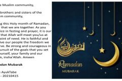 Federal Republic of Ambazonia: Leader welcomes Ramadan with special message