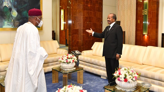 Death of Idriss Deby: Buhari invites Biya to Abuja