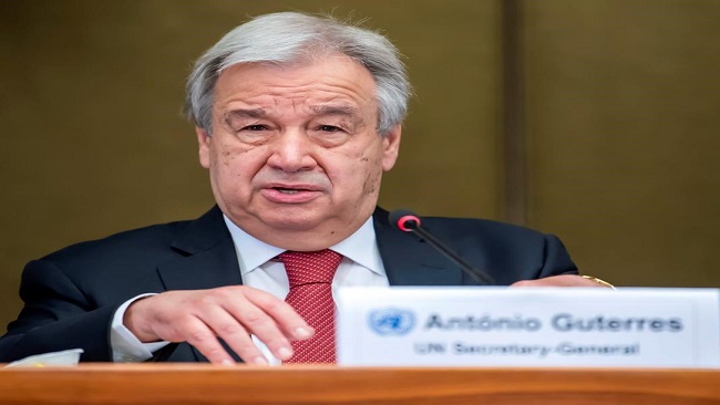 Antonio Guterres lays out vision for second term as UN chief