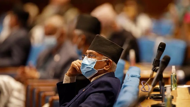 PM Sharma Nepal: Embattled PM loses vote of confidence