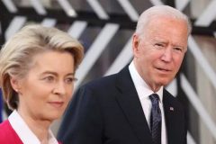 Biden and the EU Chief Biden seeks to ease trade tensions, rally support at EU talks ahead of Putin meeting