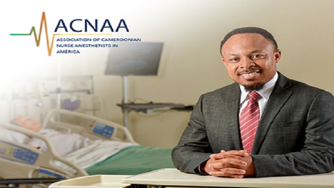 Dr. Aroke elected as president of the Association of Cameroonian Nurse Anesthetists in America