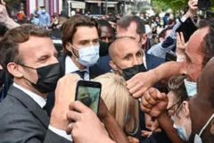 Macron France: President Macron slapped during trip to south
