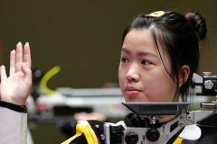 Chinese shooter Chinese shooter Yang claims first gold medal of Tokyo Olympics