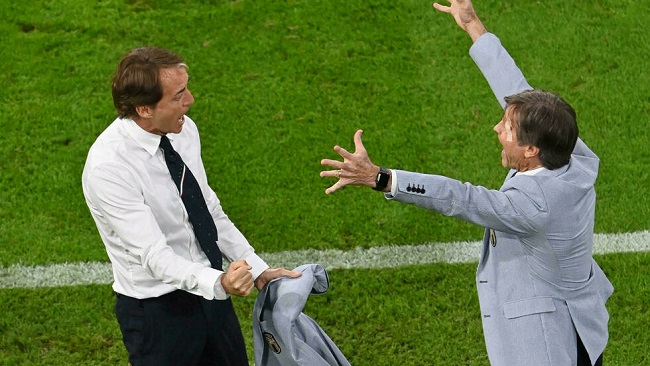 Euro 2021: Mancini celebrates Italy’s ‘extraordinary’ win over Belgium