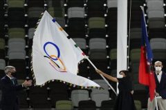 Olympic flag arrives in Paris ahead of 2024 Games