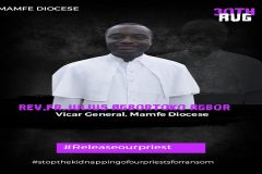 Rev Fr Julius Southern Cameroons Crisis: Suspected Amba Boys kidnap Catholic priest in Mamfe