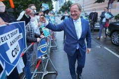 Armin Bundes: Dr Merkel’s candidate seeks to turn tide in election debate
