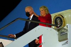 Biden in Rome Biden lands in Rome for G20 with domestic agenda still up in the air