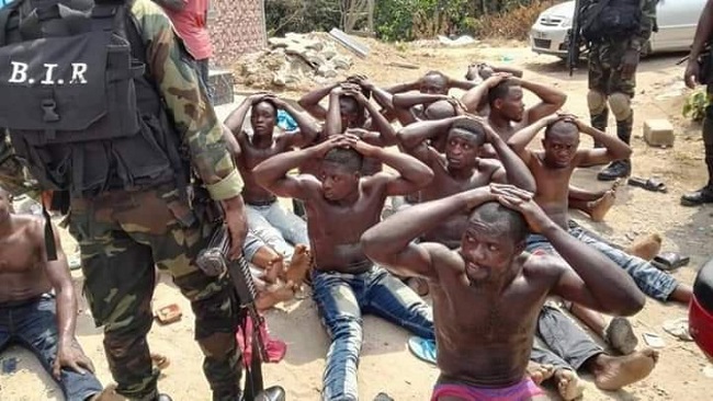 Cameroon gov’t troops arrested about 145 Ambazonians, including women and children in October
