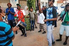 Sudan anti-coup protesters block streets