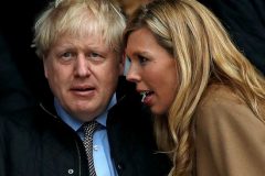 Johnson and wife UK’s Johnson welcomes second child with wife Carrie