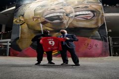 Football: RCD Mallorca unveils mural dedicated to Samuel Eto’o