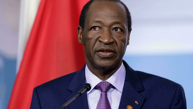 Burkina prosecutors seek 30 years for ex-leader Compaore over Sankara murder