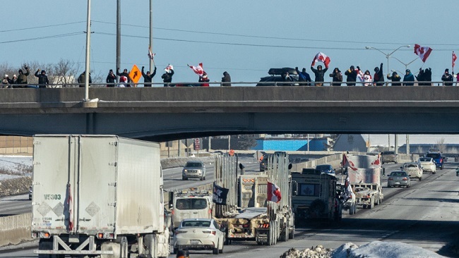 Canada: Prime Minister Trudeau hits out at anti-vaccine ‘Freedom Convoy’ protesters