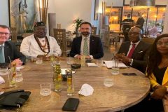 DUP figure in Cameroon Top Northern Ireland politician Sir Jeffrey Donaldson under fire over trade mission to Yaoundé