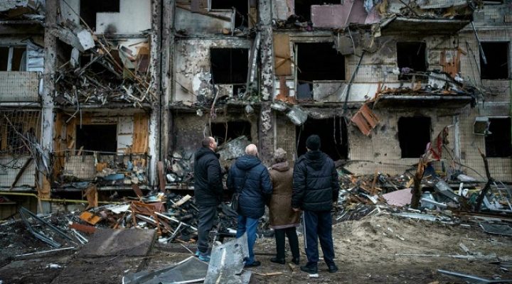 Kyiv targeted by massive Russian strikes killing several people