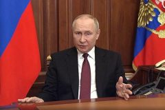 Putin says developing Russia’s nuclear forces ‘absolute priority’
