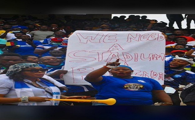 Abakwa fans Yaoundé: Foreign football team wins Championship