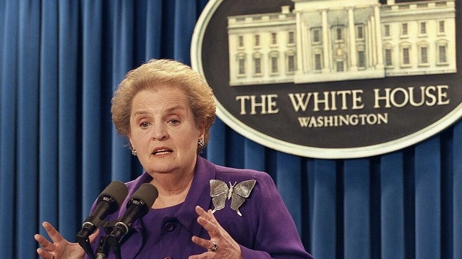 Global diplomatic community remembers Madeleine Albright, dead at 84