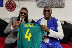 Song and Ngannou Francis Ngannou hails heroics of Lions and Rigobert Song as they qualify for Qatar