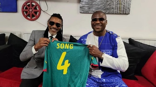 Francis Ngannou hails heroics of Lions and Rigobert Song as they qualify for Qatar