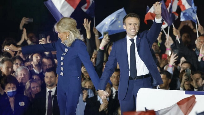 Europe hails Macron victory as French rivals vow fight over June legislative vote