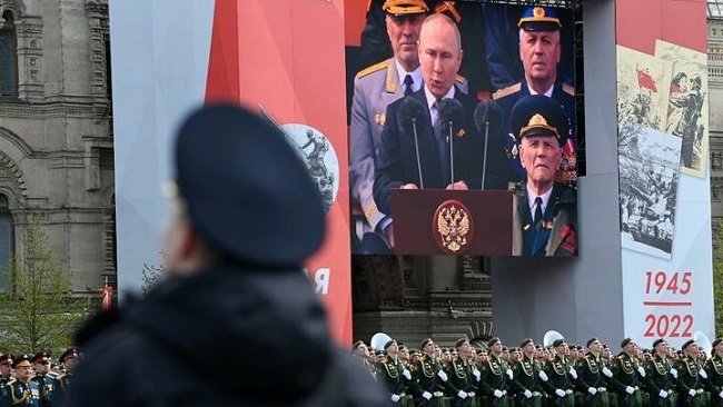 War in Ukraine: Putin says Russian troops ‘fighting for the Motherland’