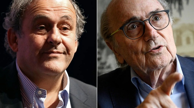 Platini and Blatter Prosecutor calls for suspended sentence for Blatter, Platini