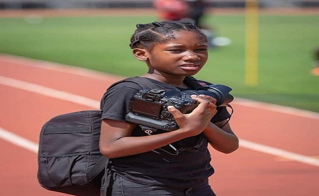 Nine-year-old Cameroonian photographer excites fans with Indomitable Lions photos
