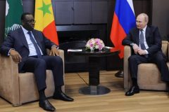 Sall and Putin African Union head tells Putin Africans are ‘victims’ of Ukraine conflict