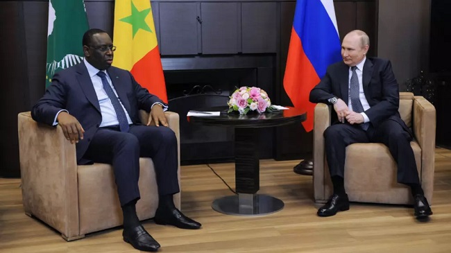 African Union head tells Putin Africans are ‘victims’ of Ukraine conflict