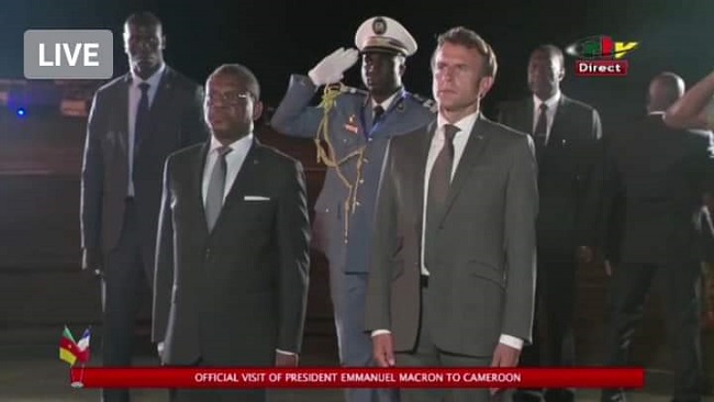 Dion Ngute and Macron Macron’s visit: Why the hype?