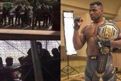 Francis Francis Ngannou shares disturbing visuals of “inhumane treatment” to people from Southern Cameroons