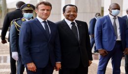 Yaounde: Macron meets the despot who has been in power since when he was five years old