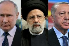 Putin Putin, Erdogan meet Iranian leaders in Tehran