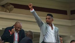 CAF: Samuel Eto’o reportedly positioning to succeed Motsepe