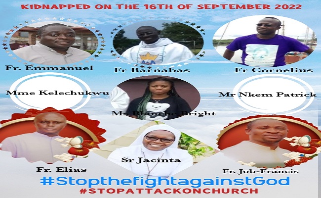 Priests abducted in Southern Cameroons last month plead for release in new video