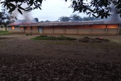 Nchang Church burning Southern Cameroons Crisis: Roman Catholic Church set ablaze in suspected Amba raid on Manyu village