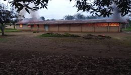 Southern Cameroons Crisis: Roman Catholic Church set ablaze in suspected Amba raid on Manyu village