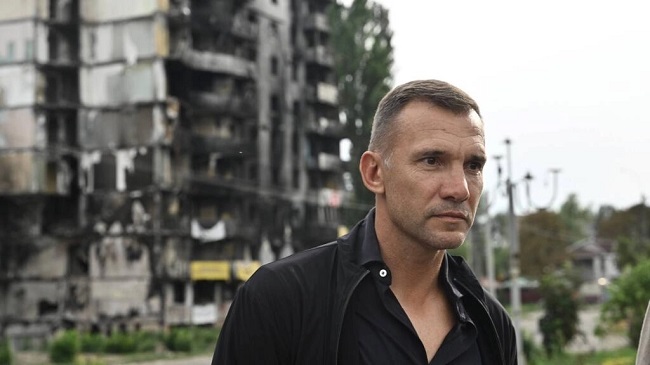 Football icon Shevchenko feels pain and pride in Ukraine’s resilience