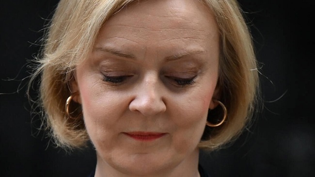 British Prime Minister Liz Truss resigns after six weeks in office